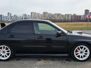 2006 Subaru Impreza WRX II Рестайлинг 2, чёрный, 750000 рублей, вид 5