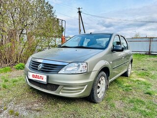 2011 Renault Logan I Рестайлинг, бежевый, 690000 рублей, вид 1