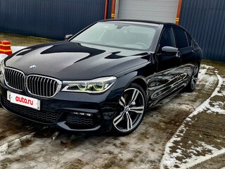 2017 BMW 7 серии Long 740Li xDrive VI (G11/G12), чёрный, 3550000 рублей, вид 2