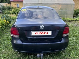 2012 Volkswagen Polo V, чёрный, 350000 рублей, вид 4