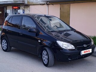 2007 Hyundai Getz I Рестайлинг, чёрный, 570000 рублей, вид 3