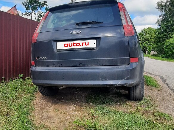 2008 Ford C-MAX I Рестайлинг, чёрный, 330000 рублей - вид 2