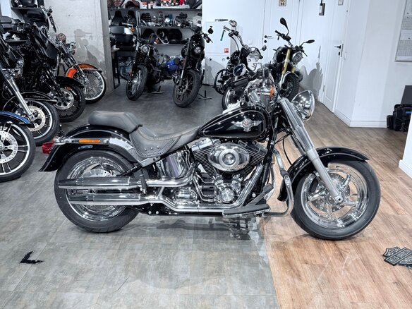 2010 Harley-Davidson Fat Boy, чёрный, 1299000 рублей - вид 2