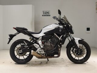 2015 Yamaha MT-07 (FZ-07), белый, 563000 рублей, вид 2