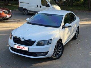 2013 Skoda Octavia III (A7), белый, 1300000 рублей, вид 1