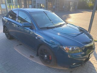 2007 Mazda 3 I (BK) Рестайлинг, синий, 420000 рублей, вид 1