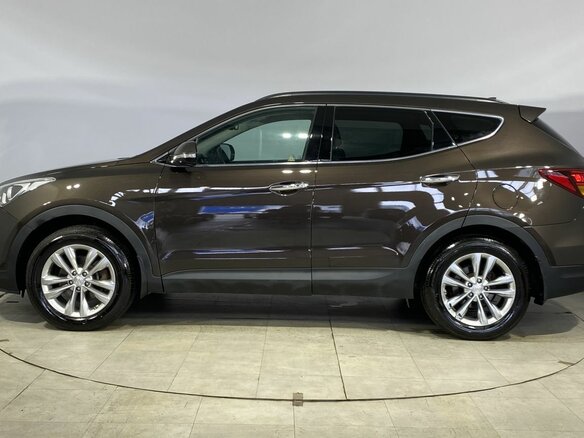 2017 Hyundai Santa Fe III Рестайлинг, коричневый - вид 10