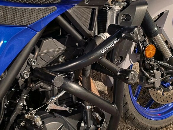 2021 Yamaha MT-03, синий, 600000 рублей - вид 13