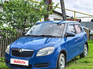 2009 Skoda Fabia II, синий, 350000 рублей, вид 1