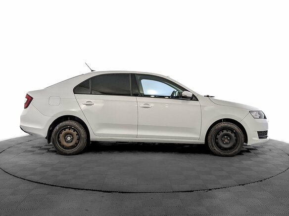 2019 Skoda Rapid I Рестайлинг, белый, 1235000 рублей - вид 3