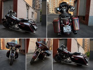 2007 Harley-Davidson Street Glide, красный, 850000 рублей, вид 3