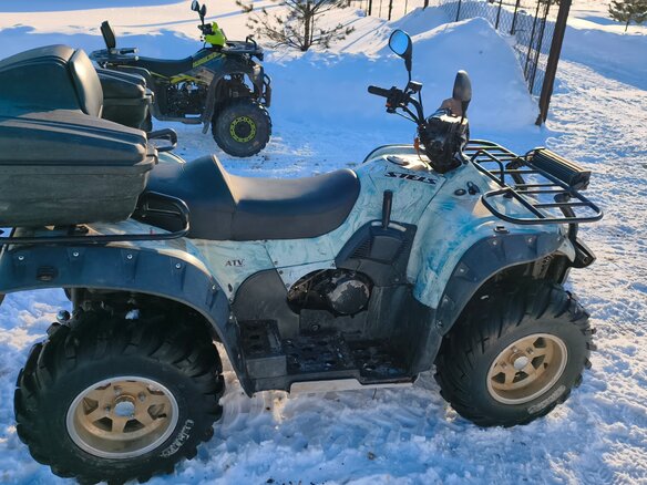 2014 Stels ATV-500, голубой, 375000 рублей - вид 7