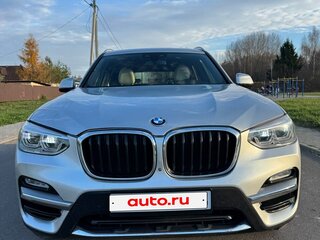 2019 BMW X3 30i sDrive III (G01), серебристый, 2650000 рублей, вид 2