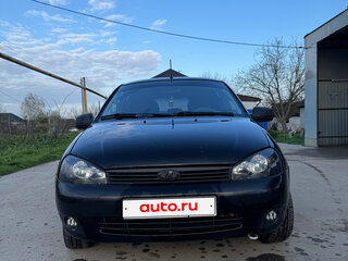 2012 Lada (ВАЗ) Kalina I, чёрный, 360000 рублей, вид 1