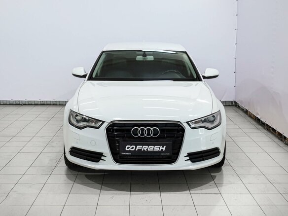 2013 Audi A6 IV (C7), белый, 1449000 рублей - вид 2