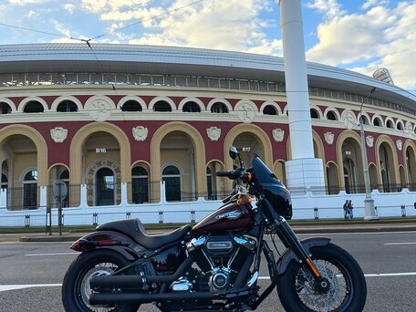 2020 Harley-Davidson Softail Slim, пурпурный, 1450000 рублей, вид 3