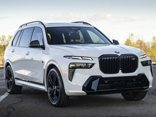 2022 BMW X7 40i I (G07) Рестайлинг, белый, 10777299 рублей, вид 4