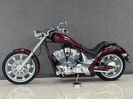 2009 Honda VT 1300CX Fury, красный, 820000 рублей, вид 3