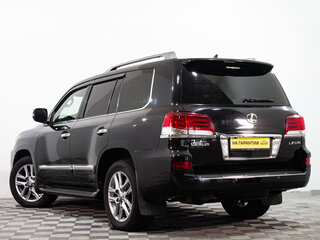 2013 Lexus LX 570 III Рестайлинг, чёрный, 4439000 рублей, вид 4