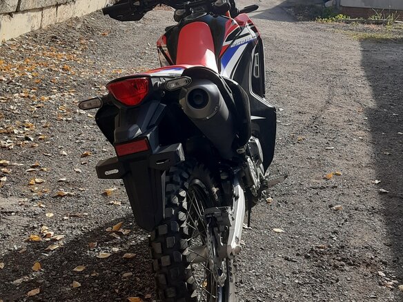 2017 Honda CRF 250L Rally, красный, 725000 рублей - вид 8