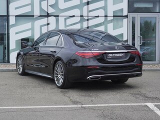 2021 Mercedes-Benz S-Класс 500 4MATIC VII (W223), чёрный, 9785000 рублей, вид 3