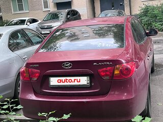 2007 Hyundai Elantra IV (HD), красный, 550000 рублей, вид 4