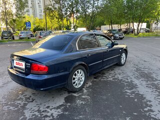 2007 Hyundai Sonata ТагАЗ IV (EF) Рестайлинг, синий, 545000 рублей, вид 5