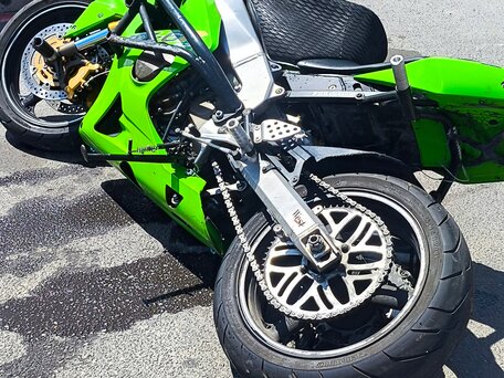 2004 Kawasaki ZX-6 Ninja, чёрный, 299999 рублей, вид 5
