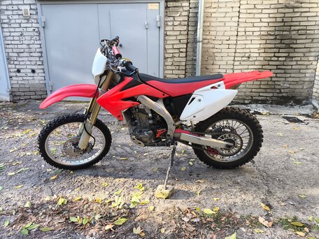 2006 Honda CRF 450X, красный, 360000 рублей, вид 3
