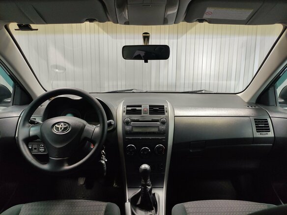 2008 Toyota Corolla X (E140, E150), чёрный, 670000 рублей - вид 7