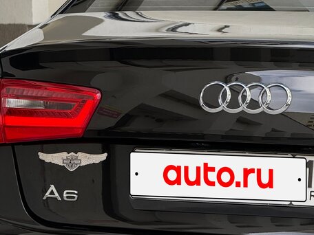 2013 Audi A6 IV (C7), чёрный, 1799999 рублей, вид 2