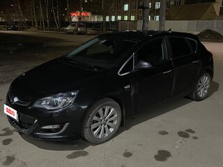2013 Opel Astra J Рестайлинг, чёрный, 500000 рублей, вид 2