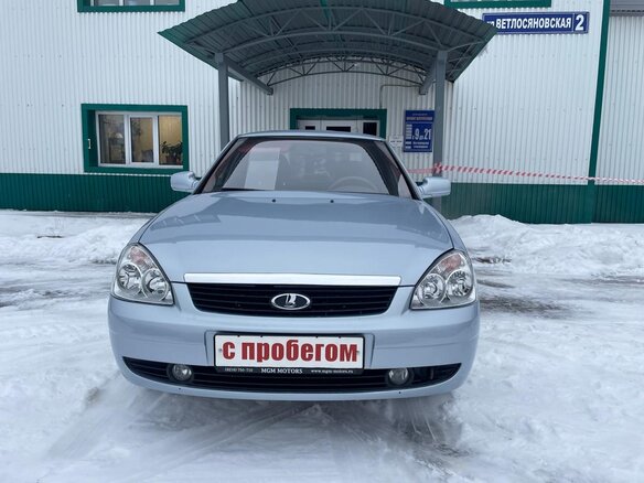 2007 Lada (ВАЗ) Priora I, серебристый, 450000 рублей - вид 8