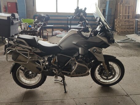 2014 BMW R 1200 GS Adventure, серебристый, 1250000 рублей, вид 5