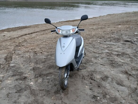 2023 Honda Dio, серебристый, 48000 рублей