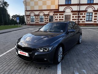 2015 BMW 3 серии 328i xDrive VI (F3x) Рестайлинг, серый, 1750000 рублей, вид 3