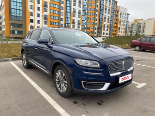 2019 Lincoln Nautilus I, синий, 2100000 рублей, вид 3
