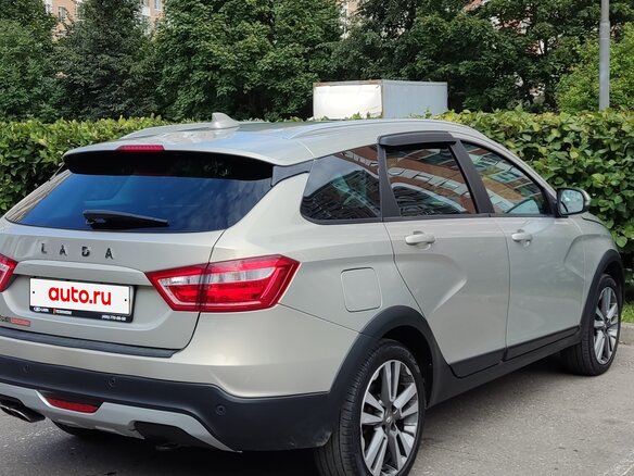 2019 Lada (ВАЗ) Vesta SW Cross I, бежевый, 909000 рублей - вид 4
