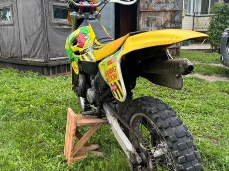 1993 Suzuki RMX 250S, жёлтый, 215000 рублей, вид 4