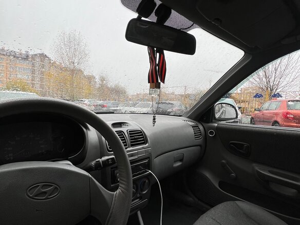 2008 Hyundai Accent ТагАЗ II, серый, 320000 рублей - вид 6