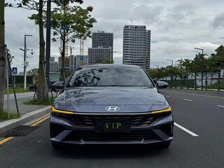 2023 Hyundai Elantra VII (CN7) Рестайлинг, голубой, 1350700 рублей, вид 2