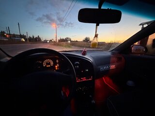 2007 Kia Spectra I Рестайлинг 2, красный, 260000 рублей, вид 4