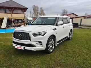 2019 Infiniti QX80 I Рестайлинг 2, белый, 4390000 рублей, вид 1