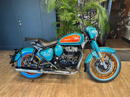 2026 Royal Enfield Goan Classic 350, голубой, 537000 рублей, вид 1