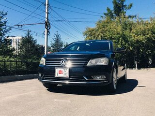 2012 Volkswagen Passat B7, чёрный, 1150000 рублей, вид 1