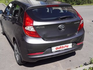 2014 Hyundai Solaris I Рестайлинг, серый, 725000 рублей, вид 4