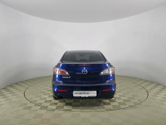 2012 Mazda 3 II (BL) Рестайлинг, синий - вид 6