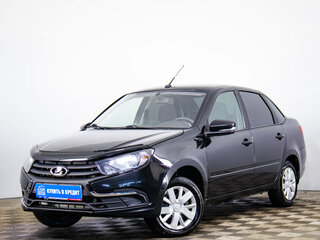 2022 Lada (ВАЗ) Granta I Рестайлинг, чёрный, 679000 рублей, вид 3