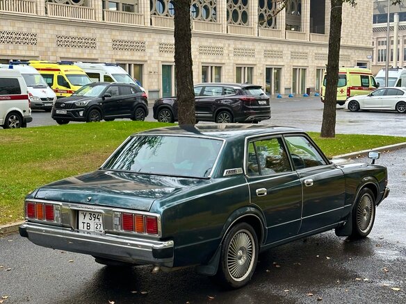 1977 Toyota Crown V (S80), зелёный, 600000 рублей - вид 5