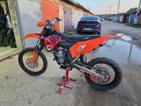2007 KTM 150 SX, оранжевый, 200000 рублей, вид 4